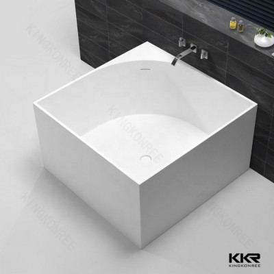 KKR Solid Surface Stone Bathtub with CE&SGS Approval